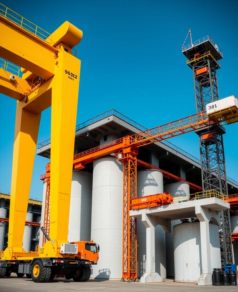 Infrastructure construction site